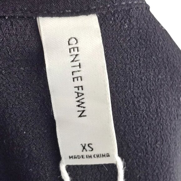 Gentle Fawn NWT Rosemarin Blouse Black Long Sleeve Sz XS - Picture 6 of 11